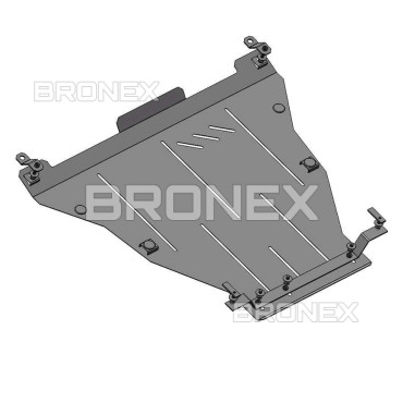 Захист двигуна Захист двигуна, КПП Honda Accord 8 Bronex Standard - фото 1