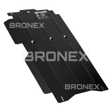 Захист двигуна Захист АКПП Mitsubishi Pajero Sport 2000-2009 Bronex Standard фото, Артикул: 101.0278.00