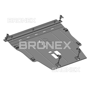 Захист двигуна Захист двигуна, КПП Ford Kuga, Escape 2019- Bronex Standard - фото 1
