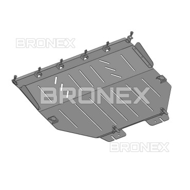 Захист двигуна Захист двигуна, КПП Mazda 3 BM BN 2014-2019 все+USA- Bronex Standard - фото 1
