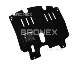 Защита двигателя, КПП Toyota Yaris 1999-2006 Bronex Standard - фото товара в интернет магазине Bronex