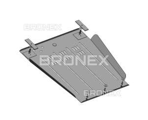 Защита КПП Toyota Land Cruiser 100 1997-2007 Бензин Bronex Premium - фото товара в интернет магазине Bronex