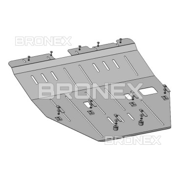Захист двигуна Захист двигуна, КПП, радіатора Chrysler Voyager 4 Bronex Standard - фото 1