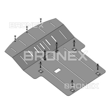 Захист двигуна Захист двигуна BMW E46 4 4 Bronex Premium - фото 1