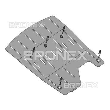 Захист двигуна Захист двигуна, КПП Cadillac XTS Bronex Premium - фото 1