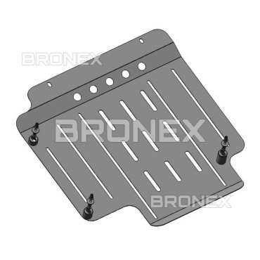Захист двигуна Захист КПП BMW E46 4 4 Bronex Standard - фото 1