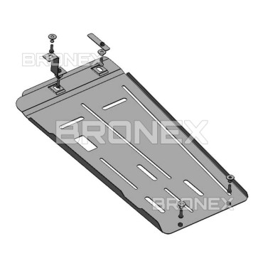 Захист двигуна Захист КПП BMW X3 E83 Bronex Standard - фото 1