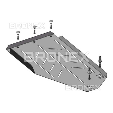 Захист двигуна Захист КПП BMW X5 E53 Bronex Standard - фото 1