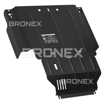 Захист двигуна Захист КПП Mitsubishi Delica Space Gear 1994-2007 Bronex Standard фото, Артикул: 103.4515.00