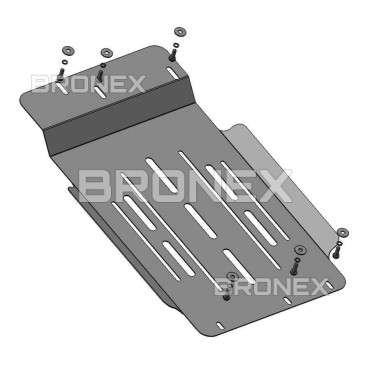 Захист двигуна Захист КПП Nissan Armada 2004-2010 Bronex Standard фото, Артикул: 103.4603.01