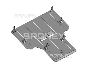 Защита АКПП Audi A6 2.0, 2.0D, 3.0 2012-2018 Bronex Standard - фото товара в интернет магазине Bronex