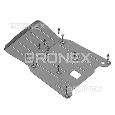 Захист двигуна Захист двигуна BMW F30 320i, F34 320d 2012-2019 Bronex Premium фото, Артикул: 104.5004.00
