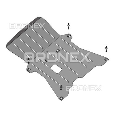 Захист двигуна Захист двигуна BMW F30 Bronex Premium - фото 1