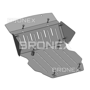Захист двигуна Захист двигуна Jac T8 2.0 2018-  Bronex Premium - фото 1