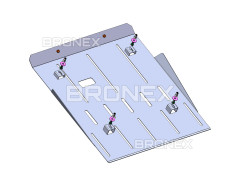 Захист двигуна Jaguar S-Type Bronex Standard - фото товара в интернет магазине Bronex