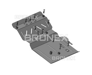 Захист двигуна Mazda B 2500 Bronex Premium - фото товара в интернет магазине Bronex