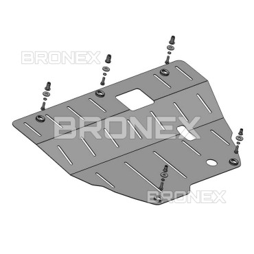 Захист двигуна Захист двигуна Mercedes-Benz W447 1.6D Bronex Premium - фото 1