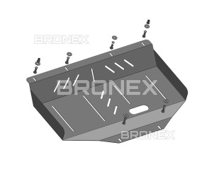 Захист двигуна Subaru Impreza 1992-2000 Bronex Premium - фото товара в интернет магазине Bronex