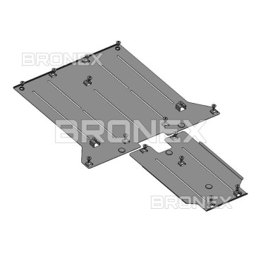 Захист двигуна Захист двигуна Tesla Model 3 Bronex Standard - фото 1