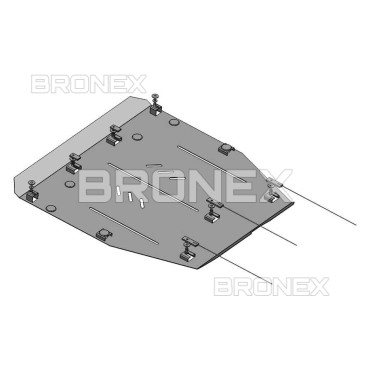 Захист двигуна Захист двигуна, КПП Acura ILX 2012- Bronex Standard - фото 1