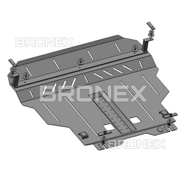 Захист двигуна Захист двигуна, КПП Chery Tiggo 2 Bronex Standard - фото 1