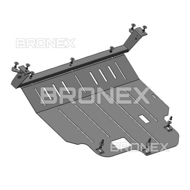Захист двигуна Захист двигуна, КПП Ford Transit Tourneo (Transit) Сonnect 1.8,1.8D 2002-2013 Bronex Standard - фото 1