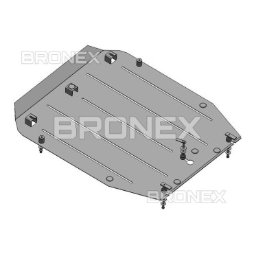 Захист двигуна Захист двигуна, КПП Honda Civic IX 5D Bronex Standard - фото 2