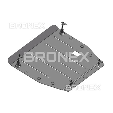 Захист двигуна Захист двигуна, КПП Honda CR-V 3 2007-2013 Bronex Premium - фото 1