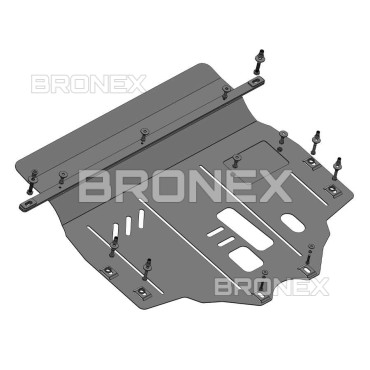 Захист двигуна Захист двигуна, КПП Honda CR-V VI 2023- Bronex Standard - фото 1