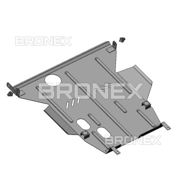 Захист двигуна Захист двигуна, КПП Honda Civic 5,6 Bronex Premium фото, Артикул: 102.9060.00
