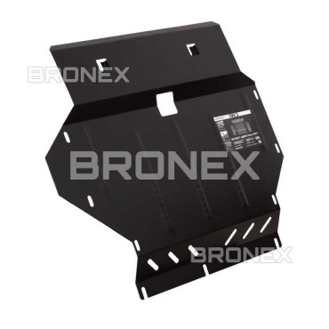 Захист двигуна Захист двигуна, КПП Honda Fit III Bronex Standard фото, Артикул: 101.0853.00