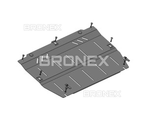 Ззахист двигун, КПП Jac J7 2019-Bronex  Premium - фото товара в интернет магазине Bronex