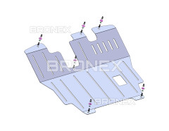 Защита двигателя, КПП Mitsubishi Colt 1996-2004 Bronex Premium - фото товара в интернет магазине Bronex