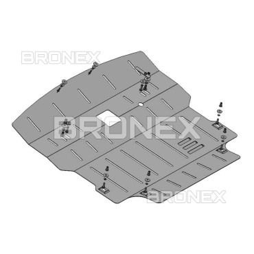 Захист двигуна Захист двигуна, КПП Rover 75 Bronex Premium - фото 1
