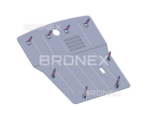Захист двигуна, КПП Saab 9-5 Bronex Standard - фото товара в интернет магазине Bronex