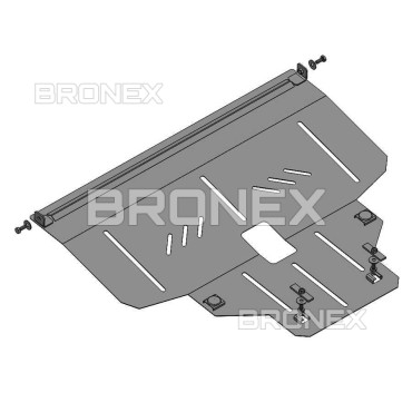 Защита двигателя Защита двигателя, КПП Toyota Prius 20 Bronex Standard  - фото 1