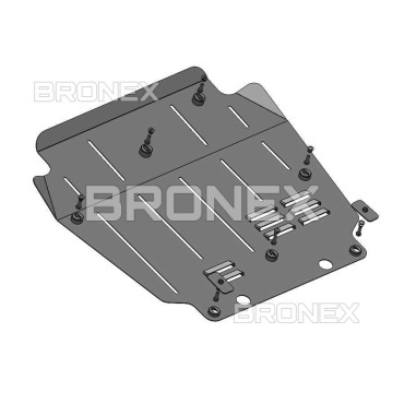 Защита двигателя Защита двигателя, КПП Volvo S80 Bronex Premium  - фото 1