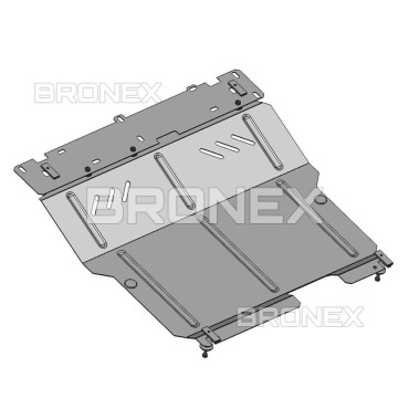 Захист двигуна Захист двигуна, КПП, радіатора BYD F0 Bronex Premium - фото 1