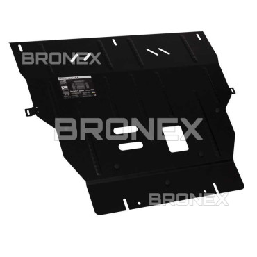 Захист двигуна Захист двигуна, КПП, радіатора Ford Escape Bronex Standard фото, Артикул: 101.1131.00