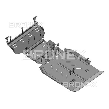 Захист двигуна Захист двигуна, КПП, радіатора Ford F-150 2009-2014 Bronex Premium - фото 1