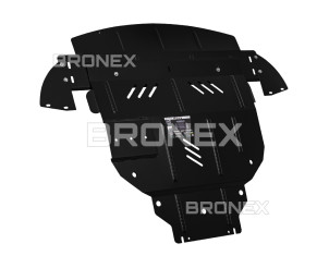 Захист двигуна, КПП, радіатора Ford Focus C-Max  Ford Focus II Bronex Standard - фото товара в интернет магазине Bronex