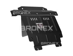 Защита двигателя, КПП, радиатора Ford Fusion Bronex Premium - фото Защита двигателя, КПП, радиатора Ford Fusion Bronex Premium - фото товара в интернет магазине Bronex