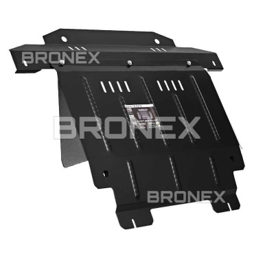 Захист двигуна Захист двигуна, КПП, радіатора Ford Fusion Bronex Standard фото, Артикул: 101.0182.00