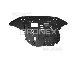 Защита двигателя, КПП, радиатора Hyundai Santa Fe 4 Bronex Premium - фото товара в интернет магазине Bronex