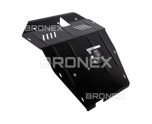 Защита двигателя, КПП, радиатора Hyundai Santa Fe Bronex Premium - фото товара в интернет магазине Bronex