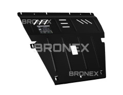 Захист двигуна, КПП, радіатора Jeep Cherokee KL Bronex Premium - фото товара в интернет магазине Bronex
