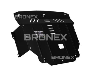 Захист двигуна, КПП, радіатора Kia Rio IV Bronex Premium - фото товара в интернет магазине Bronex