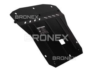 Захист двигуна, КПП, радіатора Kia Rio X-Line Bronex Premium - фото товара в интернет магазине Bronex