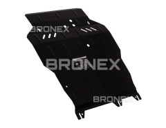 Защита двигателя, КПП, радиатора Mitsubishi Outlander XL 2005-2012 V Bronex Premium - фото товара в интернет магазине Bronex