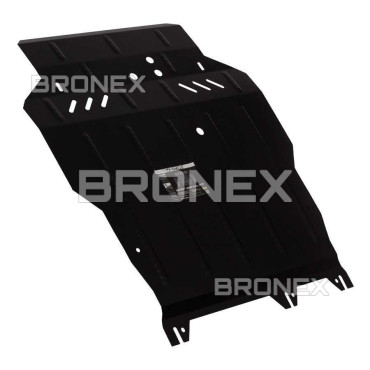 Захист двигуна Захист двигуна, КПП, радіатора Mitsubishi Outlander XL 2005-2012 V Bronex Premium фото, Артикул: 102.0405.00